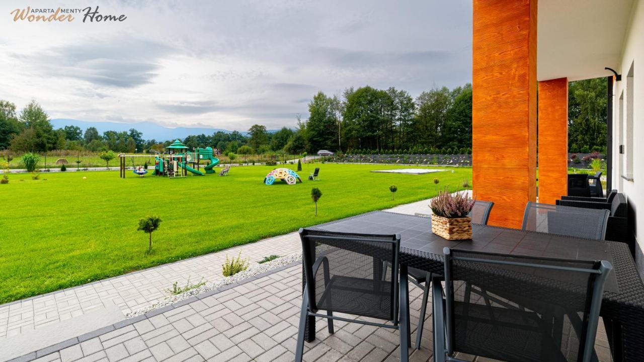 Wonder Home - Apartamenty Halo Karkonosze Z Ogrodem, Sezonowym Basenem, Placem Zabaw I Widokiem Na Sniezke - Zlokalizowane Blisko Karpacza Mysłakowice Exterior foto