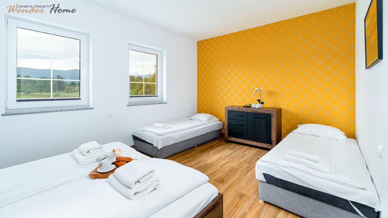 Wonder Home - Apartamenty Halo Karkonosze Z Ogrodem, Sezonowym Basenem, Placem Zabaw I Widokiem Na Sniezke - Zlokalizowane Blisko Karpacza Mysłakowice Exterior foto