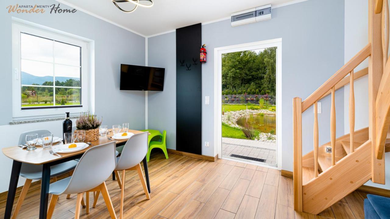 Wonder Home - Apartamenty Halo Karkonosze Z Ogrodem, Sezonowym Basenem, Placem Zabaw I Widokiem Na Sniezke - Zlokalizowane Blisko Karpacza Mysłakowice Exterior foto