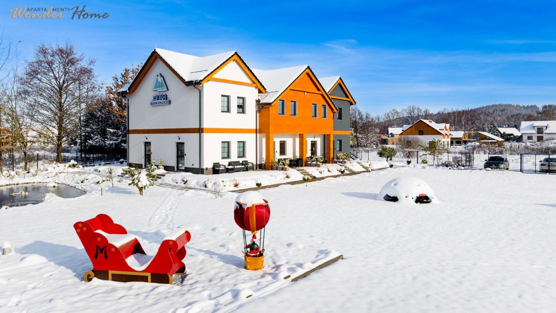 Wonder Home - Apartamenty Halo Karkonosze Z Ogrodem, Sezonowym Basenem, Placem Zabaw I Widokiem Na Sniezke - Zlokalizowane Blisko Karpacza Mysłakowice Exterior foto