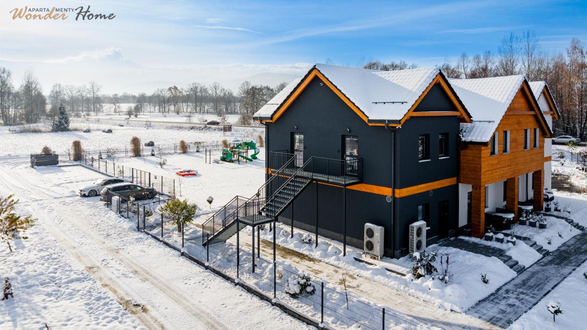Wonder Home - Apartamenty Halo Karkonosze Z Ogrodem, Sezonowym Basenem, Placem Zabaw I Widokiem Na Sniezke - Zlokalizowane Blisko Karpacza Mysłakowice Exterior foto
